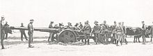 Union Defence Force gun in the Kalahari Desert British4.7InchNavalGunPercyScottCarriageSWAfricaSandWWI.jpg