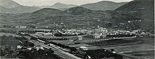 Vista da sud di Bressanone nel 1898