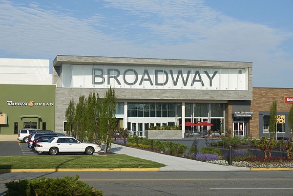 Broadway Mall in 2016