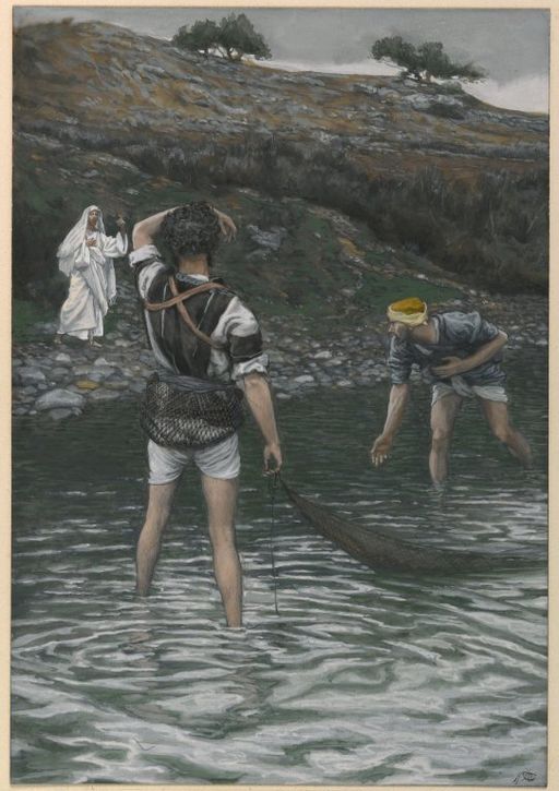 Brooklyn Museum - The Calling of Saint Peter and Saint Andrew (Vocation de Saint Pierre et Saint André) - James Tissot - overall