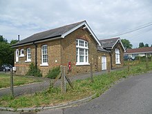 Former Police Office by the outer gate of the magazine compound at Chattenden. Building by Lodge Hill Camp (geograph 3567793).jpg