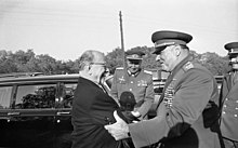 Commander-in-chief of the Warsaw Pact Ivan Yakubovsky with Walter Ulbricht in 1970 Bundesarchiv Bild 183-J1012-029-001, Ulbricht und Jakubowski, Manoverbesuch.jpg