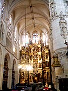 Hauptkapelle der Kathedrale von Burgos.