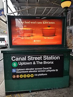 <span class="mw-page-title-main">Canal Street station (New York City Subway)</span> New York City Subway station complex in Manhattan