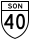 Carretera estatal 40 (Sonora).svg