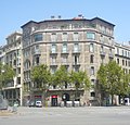 Català: Casa Garriga (Barcelona) This is a photo of a building indexed in the Catalan heritage register as Bé Cultural d'Interès Local (BCIL) under the reference 08019/2579. Object location 41° 23′ 48.99″ N, 2° 09′ 34.44″ E  View all coordinates using: OpenStreetMap