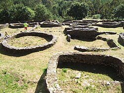 Cabana de Bergantiños tarihi kalıntıları.