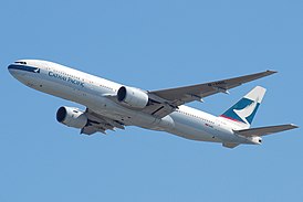 Boeing 777-200 авиакомпании Cathay Pacific
