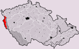 Poloha českej časti pohoria