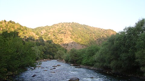 Տրտու (Թարթառ) գետը Չարեքտար գյուղի մոտ, 08․08․2010թ․