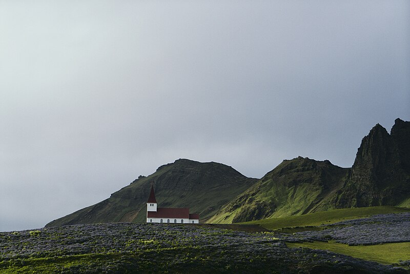 File:Church by the green mountains (Unsplash).jpg