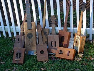 <span class="mw-page-title-main">Cigar box guitar</span> Musical instrument