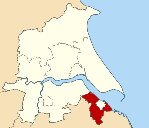 Cleethorpes distrikt, Humberside.svg