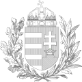 "Coat_of_arms_of_Hungary_(1896-1915;_oak_and_olive_branches;_monochrome).svg" by User:Thommy9