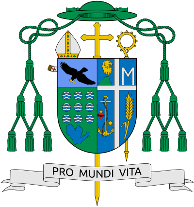 Coat of arms of Leo Murphy Drona as Bishop of San Pablo.svg