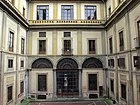 Binnenplaats van het jezuïetencollegium (Palazzo degli Scolopi) in Florence.  1572-1574