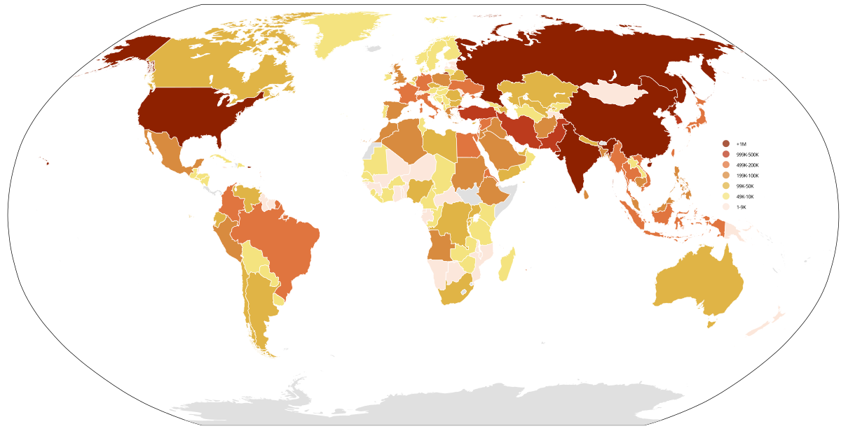 List of countries by number of military and paramilitary personnel - Wikipedia