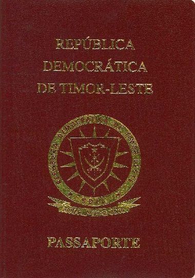 Cover of East Timorese Passport.jpg