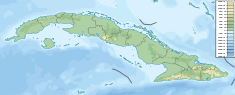 سد هانابانیلا در کوبا واقع شده