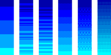 Quelques techniques de base pour des dégradés de pixels en deux couleurs