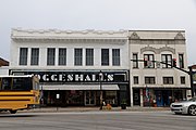 Buildings contributing to the Darlington Downtown Historic District, darlington, South Carolina, U.S. This is an image of a place or building that is listed on the National Register of Historic Places in the United States of America. Its reference number is 06000546.