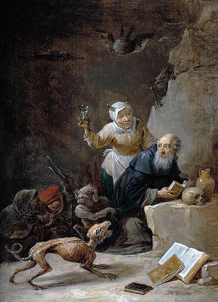 File:David Teniers (II) - The Temptation of St Anthony - WGA22104.jpg