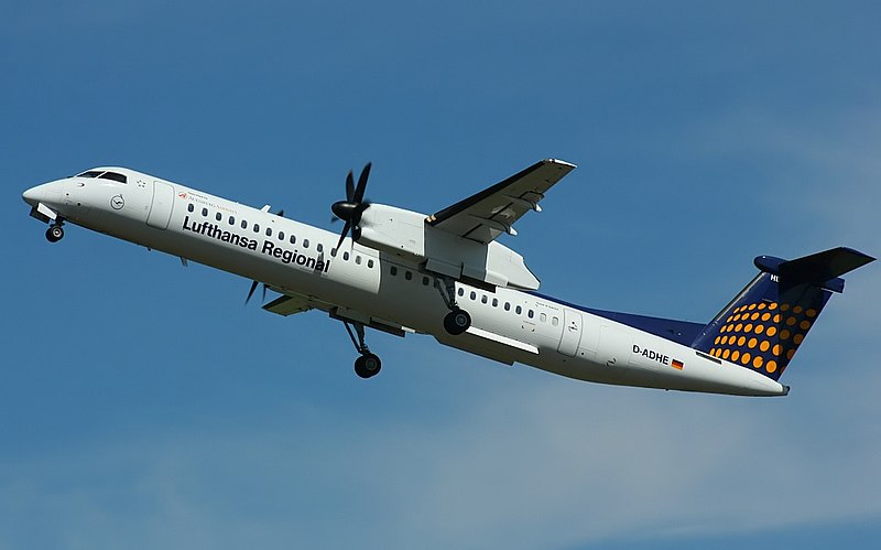 File:De Havilland Canada DHC-8-402Q Dash 8, Lufthansa Regional (Augsburg Airways), Poznań - Ławica (POZ EPPO) (6073091480).jpg