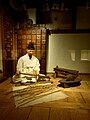 Diorama of a man preparing medicines at the National Folk Museum of Korea in Jongno District.