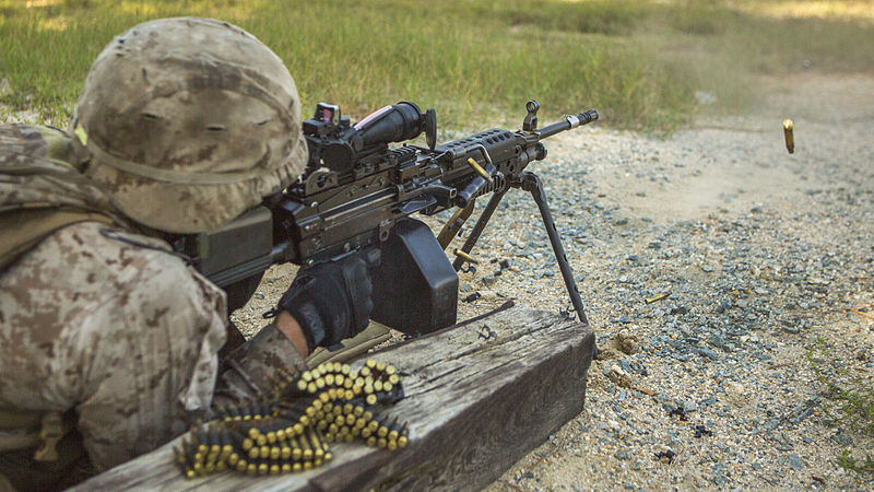 File:Ditch the Track, Grab your Rifle, Marines with 2nd Assault Amphibian Battalion shoot 'modified' table four 140902-M-TV331-302.jpg