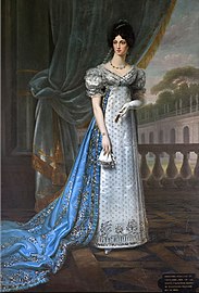 Dorothée de Courlande (vers 1830), château de Valençay.