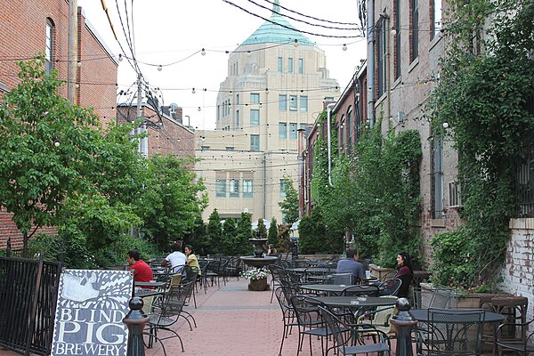 Image: Downtown Champaign Alley