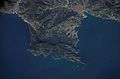 Il promontorio e monte di Portofino, Santa Margherita Ligure e Rapallo.