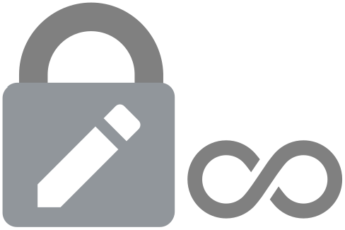 File:Edit Semi-permanent Semi-protection.svg