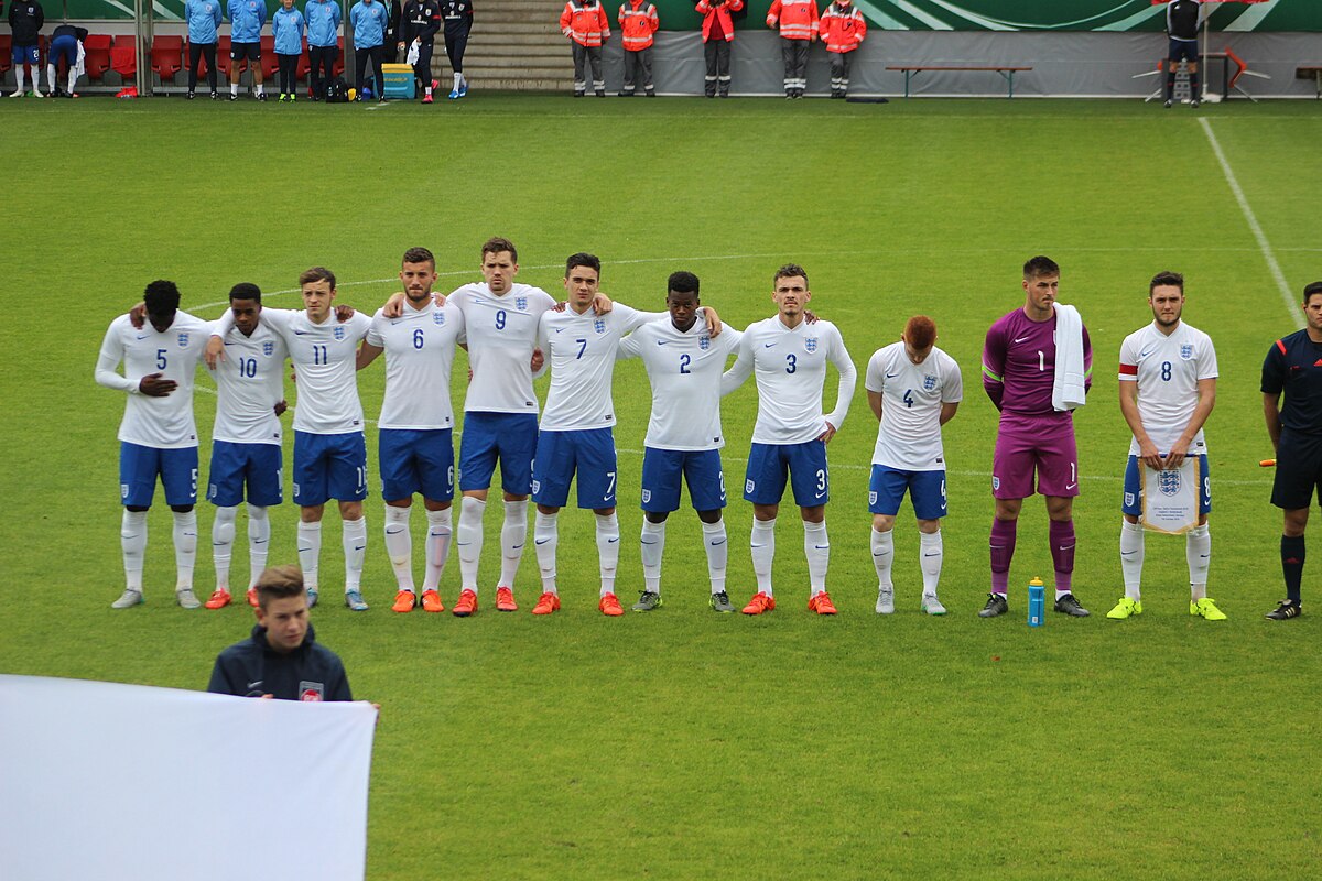 Футбол википедии сборных. England u20.