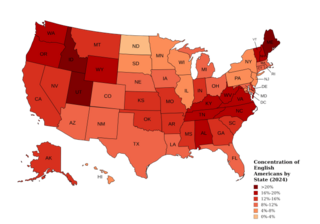 <span class="mw-page-title-main">English Americans</span> Americans of English birth or descent