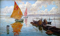 Enrique Simonet, Veneziansk marine, 1887-1890