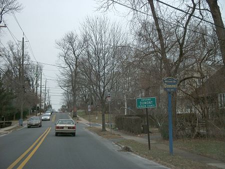 Entering Dumont, New Jersey