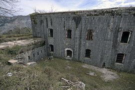 stara austro-ugarska tvrđava na Vrmcu