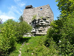 Die Ruine der Burg Epprechtstein