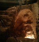 Start ov a hand-dug escape tunnel i the Jewish Quarter of Jerusalem, thowt te date frae the First Jewish–Roman War i 66–73 CE