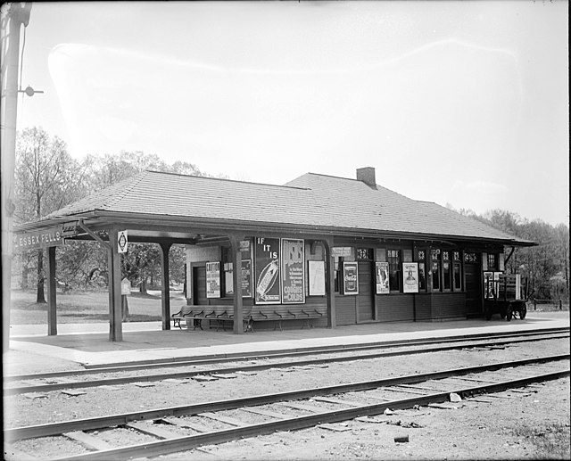 Essex Fells station circa 1910