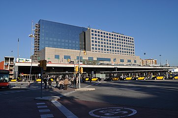 English: Barcelona Sants railway station. Español: Estación de Barcelona Sants. Català: Estació de Barcelona-Sants. Français : Gare de Barcelone-Sants. Deutsch: Bahnhof Barcelona-Sants.