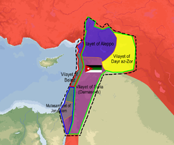 Розташування Сирії