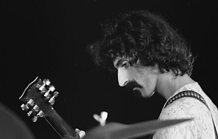 Frank Zappa in Paris, early 1970s