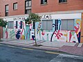 Murales en la sede de la asociación Fantasía en Lagunillas, 2023-11-25.