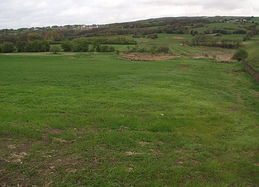 Farmland to the west of High Rid reservoir - geograph.org.uk - 2355585