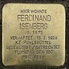 Ferdinand Isenberg - Maria-Louisen-Straße 122 (Hamburg-Winterhude).Stolperstein 2019.nnw.jpg