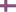Bandeira das Ilhas Faroés.svg