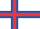 Vlag Positiekaart Faeröer