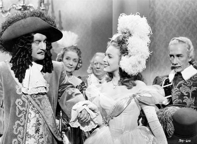(L-R): George Sanders, Linda Darnell and Richard Haydn in Forever Amber (1947)